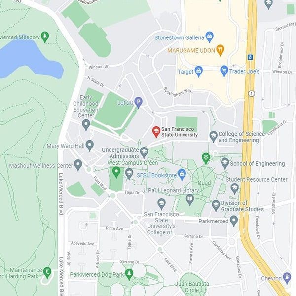 SF campus map